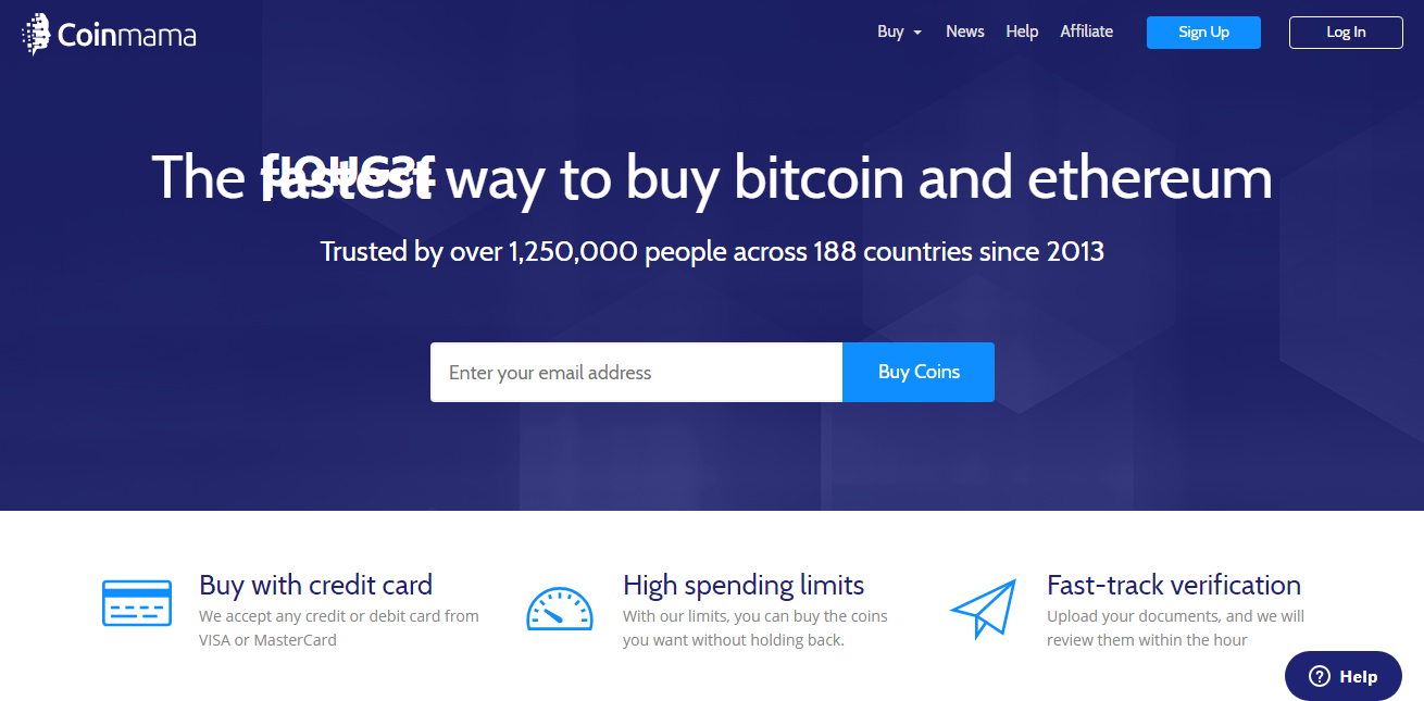 Coinmama - Buy Bitcoin with Western Union